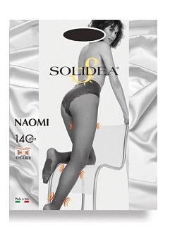 Solidea Naomi Collant 140 Denari Compressione Graduata Colore Moka Taglia 2M 1 Paio-1
