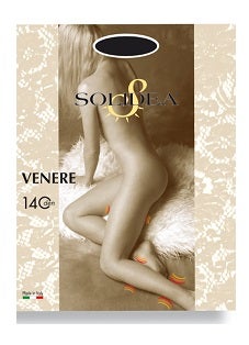 Solidea Venere 140 Collant  Nudo Color Sabbia  Taglia 3  - 1