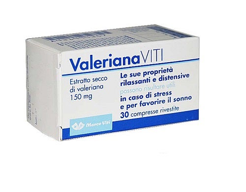 Valeriana Viti 30 Compresse Rivestite  - 1