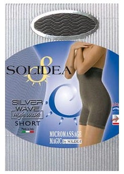 Solidea Silver Wave High Waist Short Nero Taglia 2-M-1