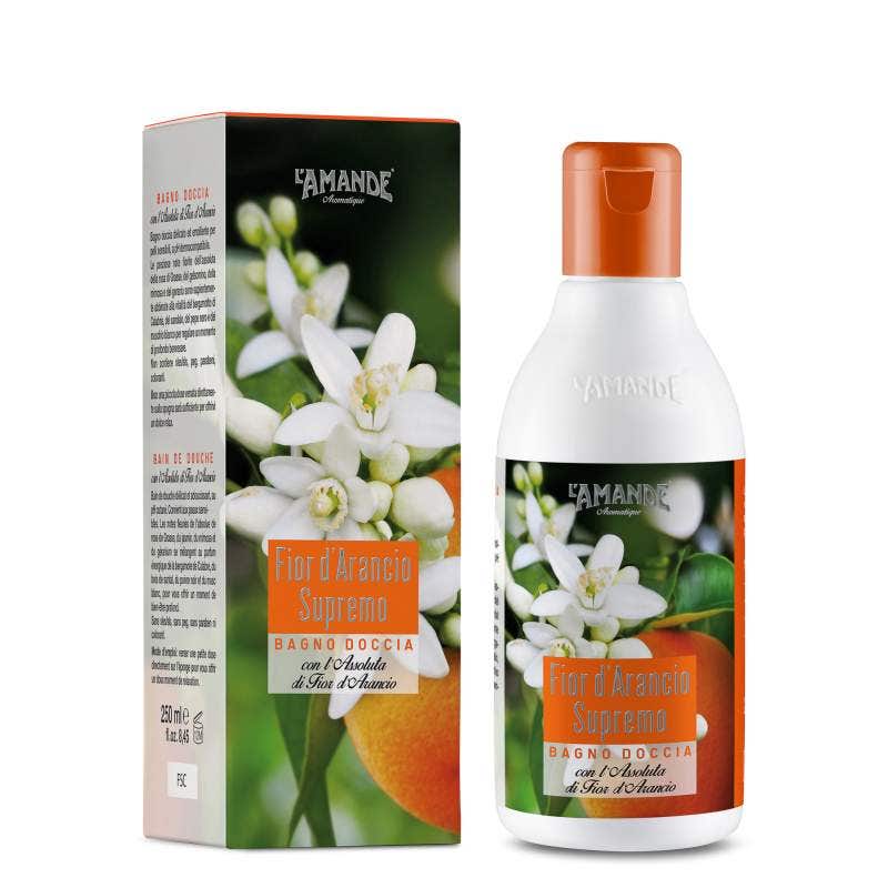 L'Amande Aromatique Bagno Doccia Fior D'Arancio Supremo 250ml  - 1