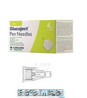 Glucoject Ago Per Penna Insulina 4mm Gauge 32 100 Pezzi   - 1
