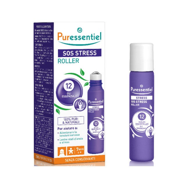 Puressentiel SOS Stress Roller 12 Oli Essenziali 5 ml-3