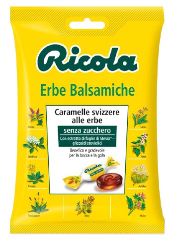 Ricola Erbe Balsamiche Senza Zucchero 70g  - 1