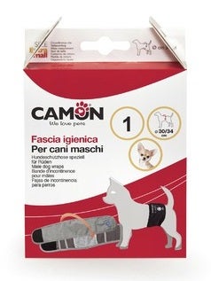 Camon Fascia Igienica per Cani Maschi Blu Taglia 5-1