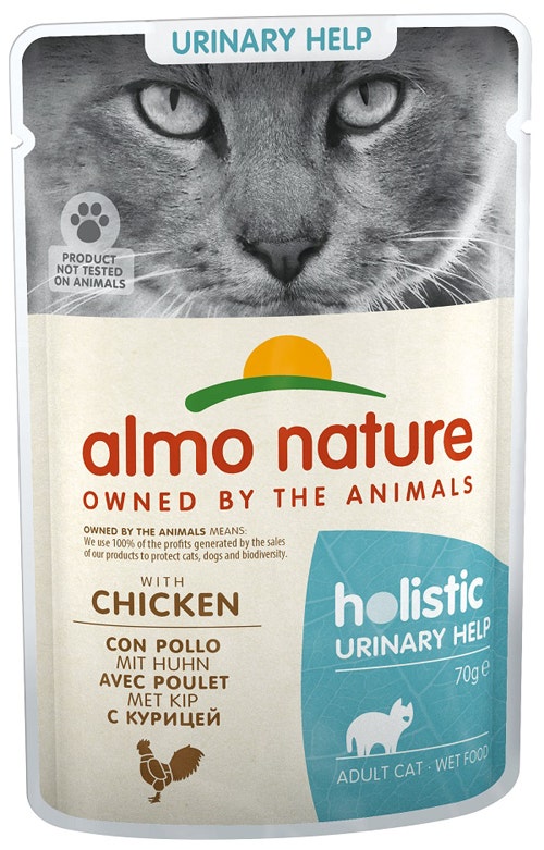Almo Nature Urinary Help Pollo Cibo Umido Per Gatti Adulti Bustina 70g-1