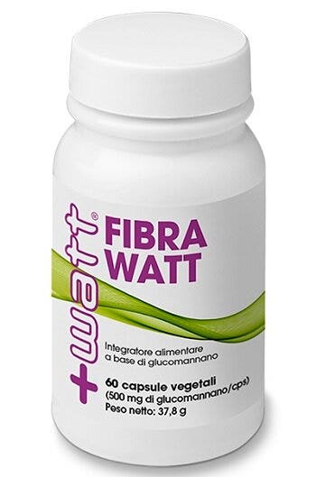 +Watt Fibrawatt Glucomannano 60 Capsule Vegetali-3
