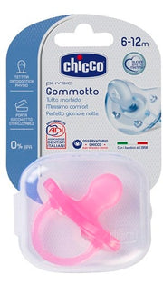 Chicco Gommotto Silicone Rosa 6-12 Mesi 1 Pezzo  - 1