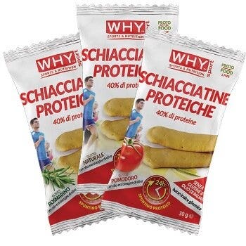 Why Nature Low Carb Schiacciatine Proteiche Gusto Pomodoro 30g-1