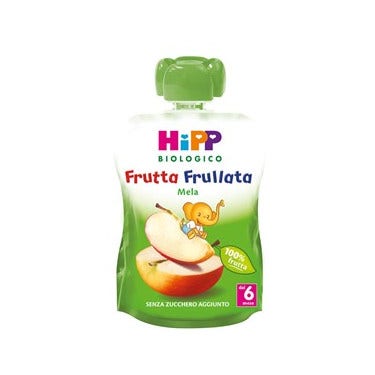 Hipp Bio Frutta Frullata Mela 90g  6 Mesi +  - 2
