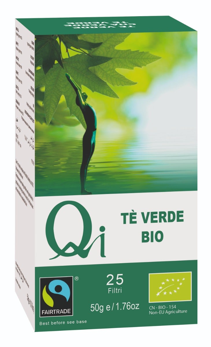 Qi Tè Verde Cinese 25 Filtri 50g-2