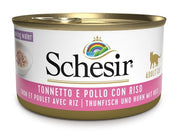 Schesir Tonnetto Con Pollo E Riso Cibo Umido Gatti Adulti Lattina 85g-1