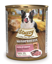 Stuzzy Monoprotein Al Maiale Cibo Umido Cani Adulti Barattolo 800g-1