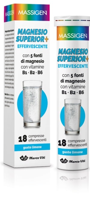 Massigen Magnesio Superior  18 Compresse Effervescenti  - 1