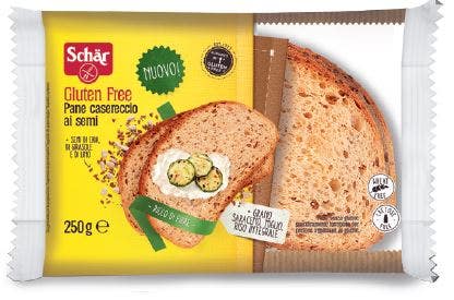 Schar Pane Casereccio Ai Semi Senza Glutine 250g-1