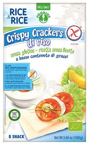R&R CRISPY CRACKERS RISO 160G  - 1