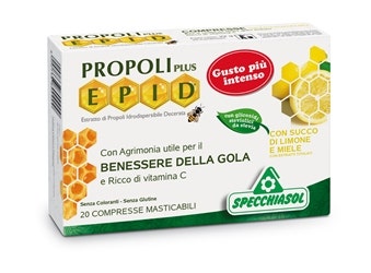 Propoli Epid Plus Miele Limone 20 Compresse Masticabili-1