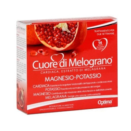 Cuore Di Melograno Magnesio + Potassio 14 Bustine Da 3.7g  - 2