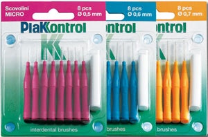 Plakkontrol Scovolino Con Manico Midi 0.7 8 Pezzi  - 1