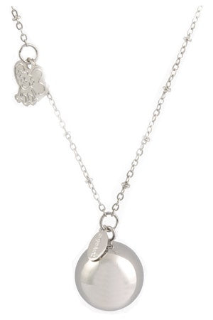 ARGENTOE' COLLANA BOLA ANGELO-1