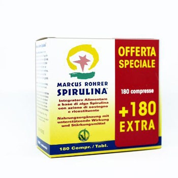Spirulina Marcus Rohrer 180+180 Compresse-1