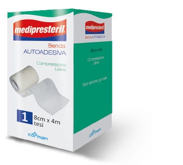 Medipresteril Benda Autoadesiva 8x400cm  - 1