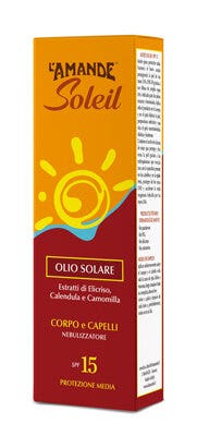 L'AMANDE SOLEIL SPF15 OL 125ML-2