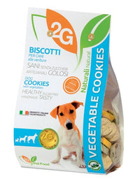 2G Pet Food Vegetable Cookies Biscotti Alle Verdure Per Cani Sacco 350g-1