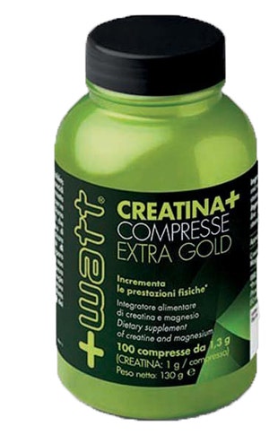 +Watt Creatina+ Extra Gold 100 Compresse-1