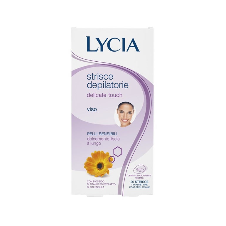 Lycia Delicate Touch Viso 20 Strisce Depilatorie  - 2