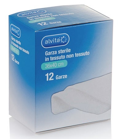 Alvita Garza Sterile 36x40cm 12 Pezzi  - 1