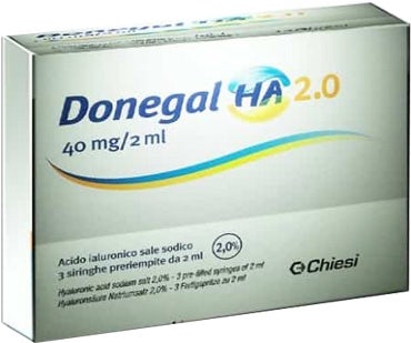 Siringa Intrarticolare Donegal Ha 2.0 Acido Ialuronico 40mg 3x2ml  - 1