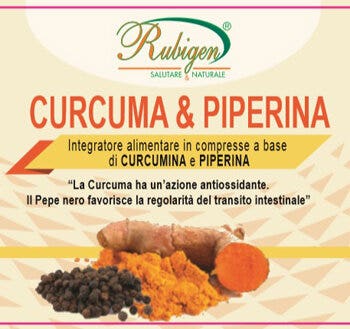 Rubigen Curcuma E Piperina 120 Compresse-2