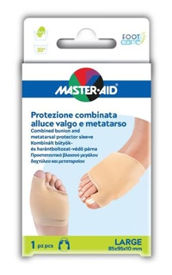 Master Aid Protezione Combinata Alluce Valgo E Metatarso 1 Pezzo  - 1