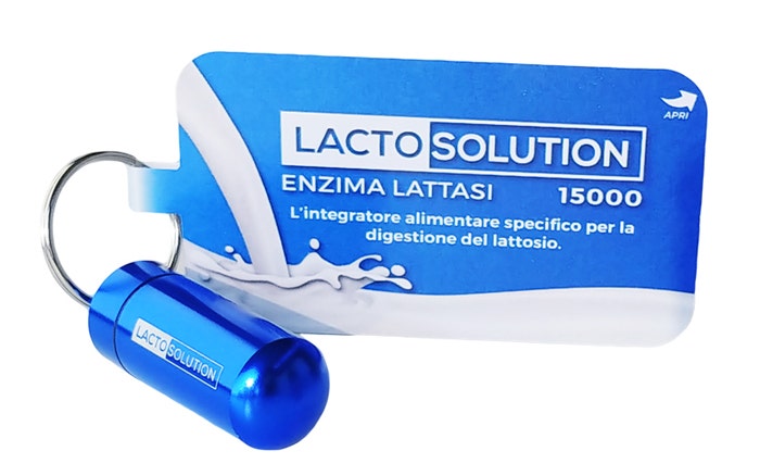 Lactosolution 15000 15 Compresse Con Portapillole-1