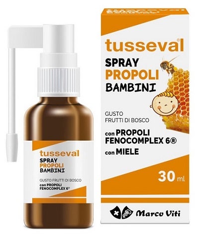Tusseval Gola Propoli Spray Per Bambini 30ml  - 1