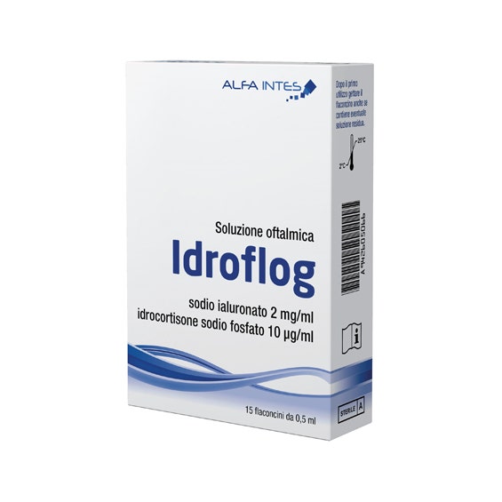 Soluzione Oftalmica Idroflog 15 Flaconcini Monodose  - 2