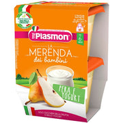 Plasmon La Merenda Dei Bambini Sapori Di Natura Pera/Yogurt 2x120g 6Mesi+ - 2