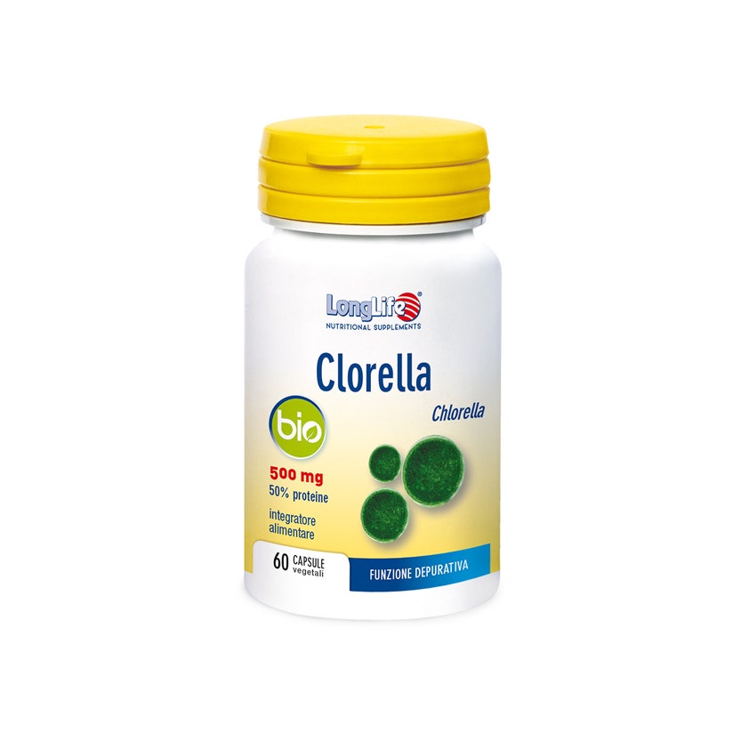 LongLife Clorella 500 mg 60 Capsule  - 2