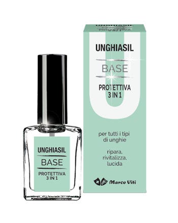 Marco Viti Unghiasil 3 In 1 Base Protettiva 10ml  - 1