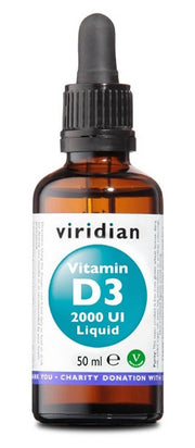 VIRIDIAN VITAMIN D3 2000UI LIQ-1