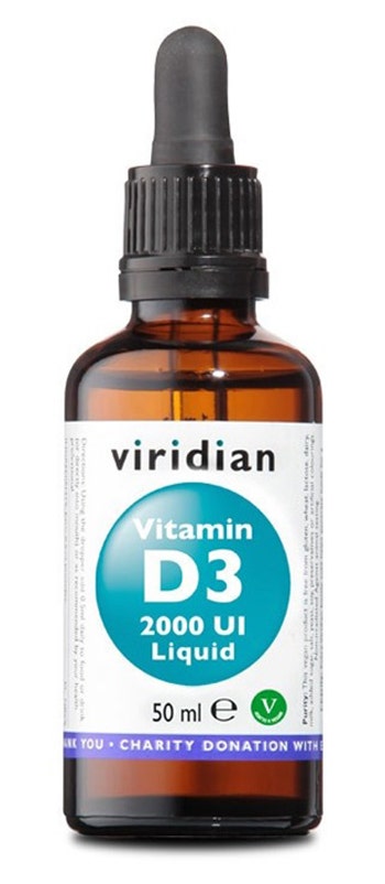 VIRIDIAN VITAMIN D3 2000UI LIQ-1