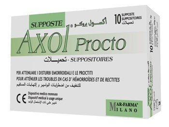 AXOL PROCTO 10SUPPOSTE 2G-1