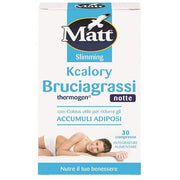 Matt Slimming Kcalory Brucigrassi Thermogen Notte 30 Compresse  - 2