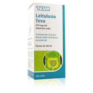 Lattulosio Teva Soluzione Orale670mg/ml 200ml  - 1