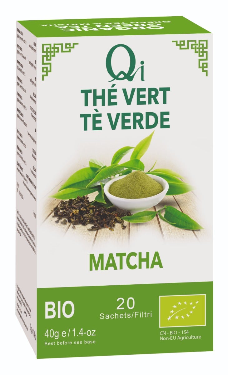 Qi Tè Verde Matcha Bio 40g-1