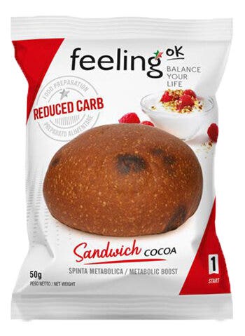 Feeling Ok Sandwich Al Cacao Start 50g-2