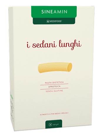 Sineamin Sedanini Lunghi Pasta Aproteica E Senza Glutine 500g  - 1