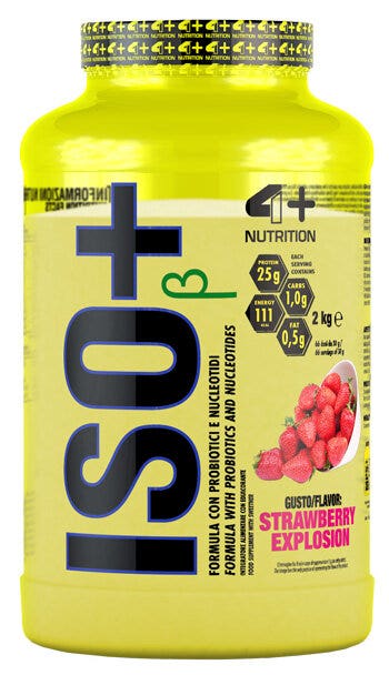 4+ Nutrition ISOβ+ Strawberry Explosion 2kg-1