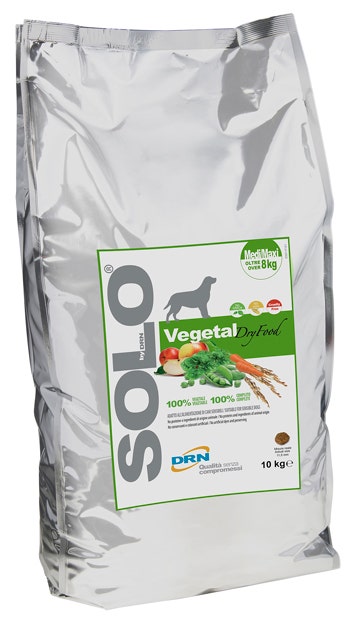 Drn Solo Vegetal Cibo Secco Per Cani Sacco 10kg-1